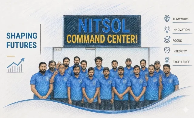 Nitsol Bangladesh team at the command center — teamwork, innovation, and 24/7 response